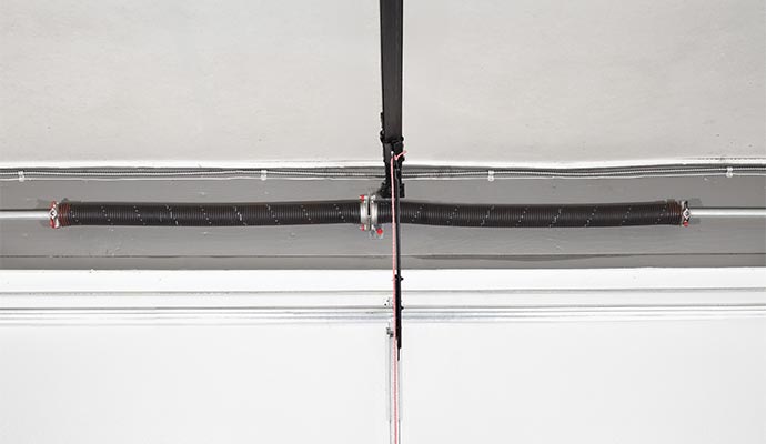 Belt drive garage door opener