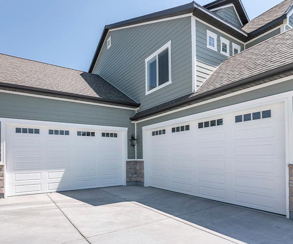Multi car garage doors