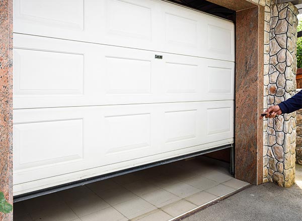 Residential garage door remote control