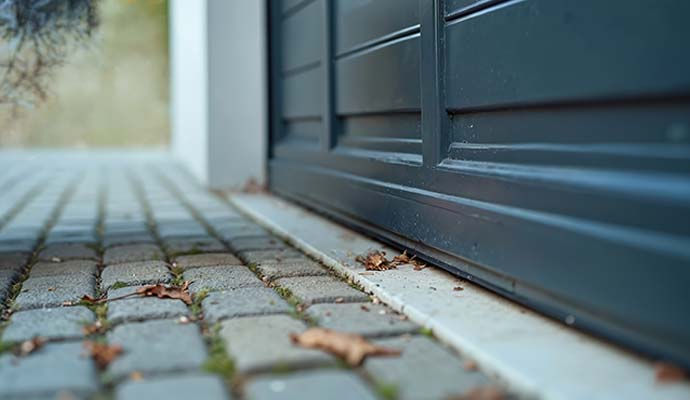 Weather resistant garage door