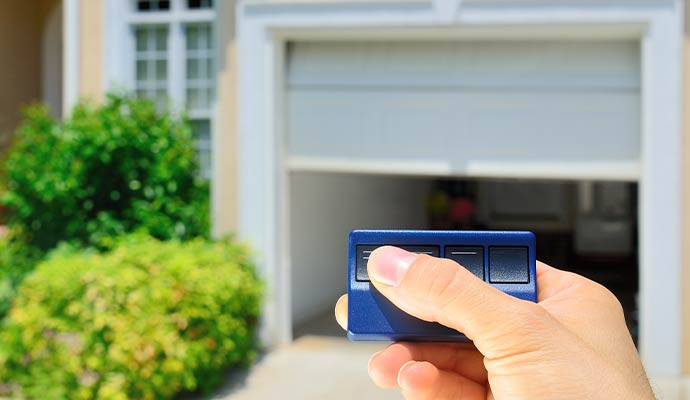 Garage door remote control opener