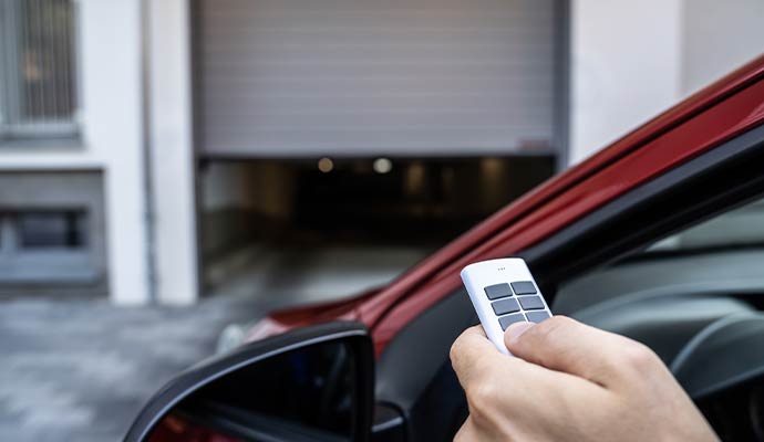 Multi button garage door remote transmitter