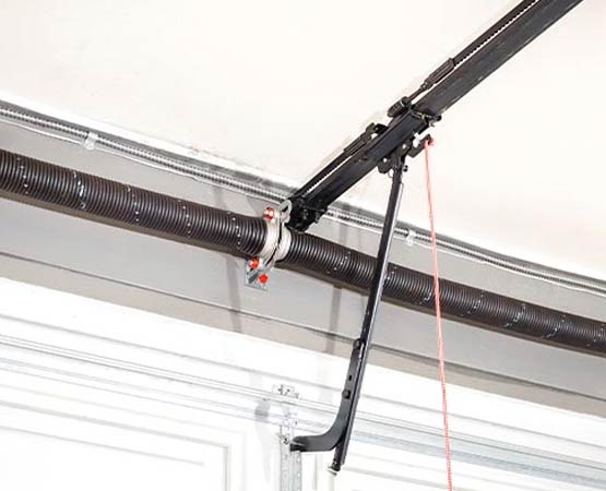 Installed new garage door spring