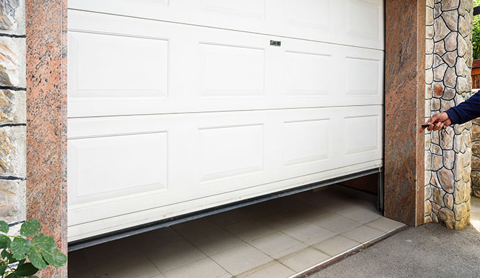 Noisy garage door