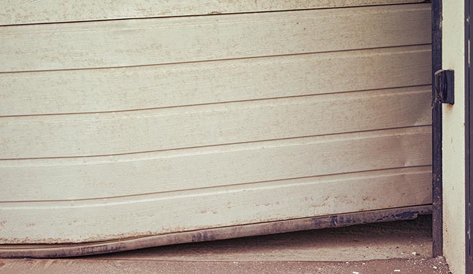 Misaligned Garage Door Repair in Jacksonville and St. Augustine