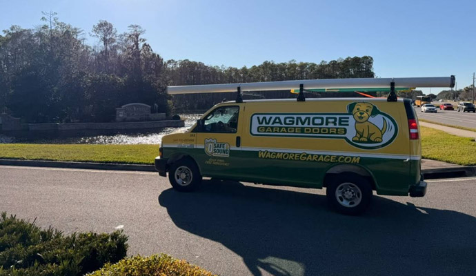 Service vehicle of Wagmore Garage Doors
