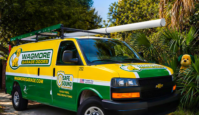 Wagmore Garage Doors service van